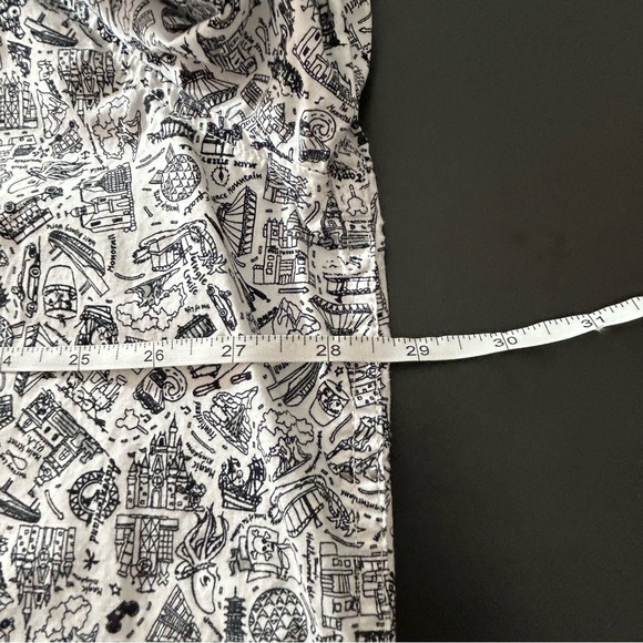 Disney Parks Official Authentic Original Button Down Shirt All Over Print Sz XXL - Picture 5 of 6